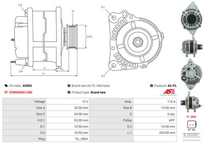 AS-PL A5065 EAN: 5901259472752.