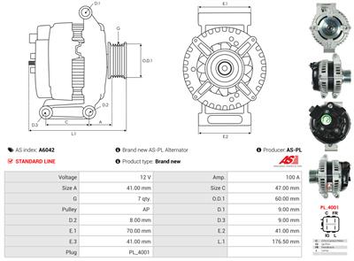 AS-PL A6042 EAN: 5902129018728.