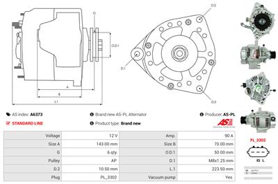 AS-PL A6373 EAN: 5902129028390.
