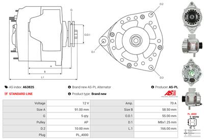 AS-PL A6382S EAN: 5902129044772.
