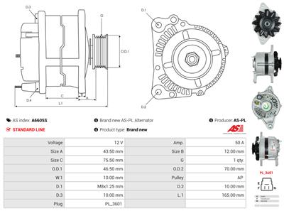 AS-PL A6605S EAN: 5902129111450.