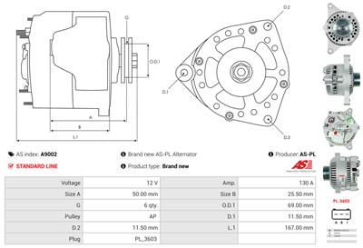 AS-PL A9002 EAN: 5901259406542.
