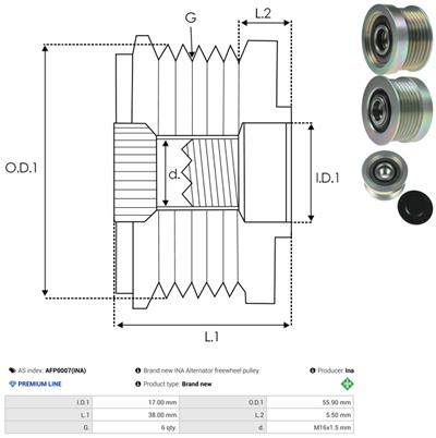 AS-PL AFP0007(INA) EAN: 5901259442649.