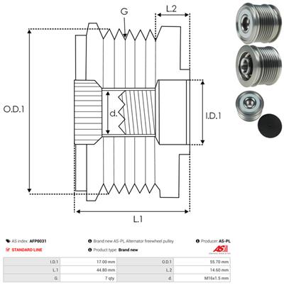 AS-PL AFP0031 EAN: 5901259437355.