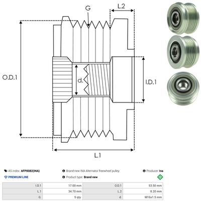 AS-PL AFP0082(INA) EAN: 5902129089490.