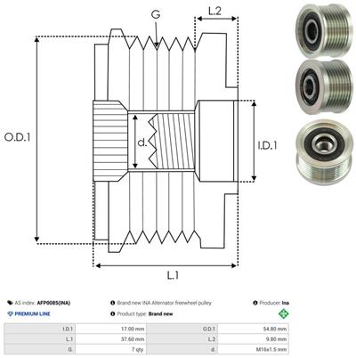 AS-PL AFP0085(INA) EAN: 5901259483314.