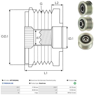 AS-PL AFP1005(INA) EAN: 5901259483413.