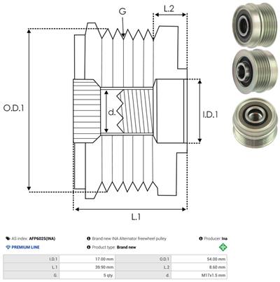 AS-PL AFP6025(INA) EAN: 5901259483215.