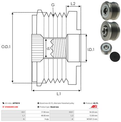 AS-PL AFP9010 EAN: 5901259439274.
