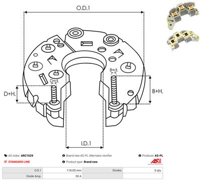 AS-PL ARC1029 EAN: 5901259450972.