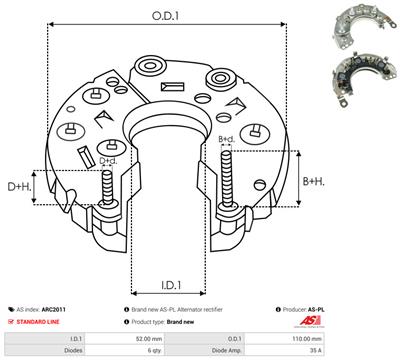 AS-PL ARC2011 EAN: 5901259411027.