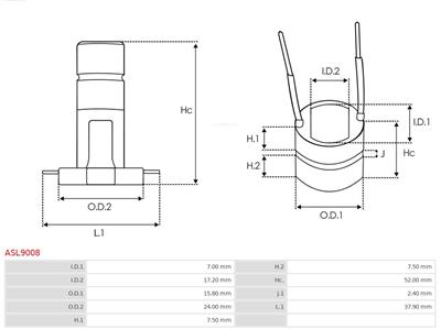 AS-PL ASL9008 EAN: 5901259416787.