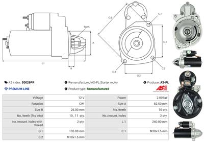 AS-PL S0026PR EAN: 5902129083689.