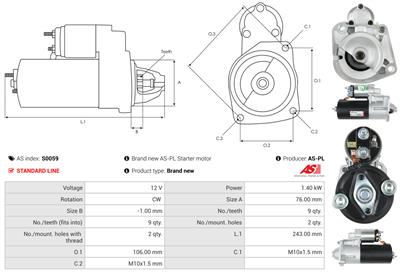 AS-PL S0059 EAN: 5901259419139.