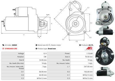 AS-PL S0069 EAN: 5901259419306.