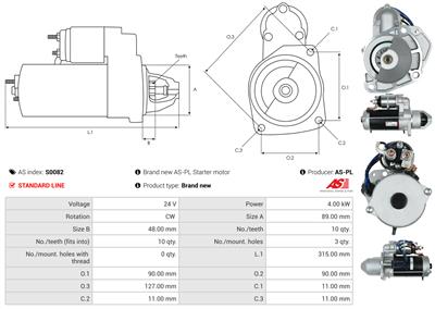AS-PL S0082 EAN: 5901259419498.