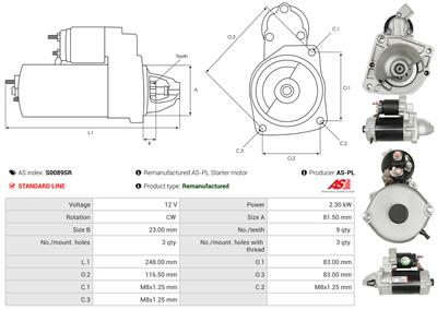 AS-PL S0089SR EAN: 5902129160755.