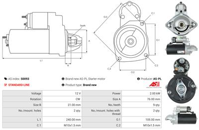 AS-PL S0093 EAN: 5901259419672.