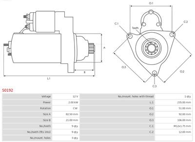 AS-PL S0192 EAN: 5901259420838.