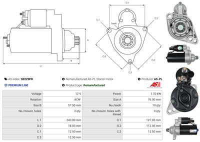 AS-PL S0229PR EAN: 5902129094869.