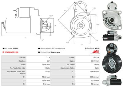 AS-PL S0271 EAN: 5901259449112.