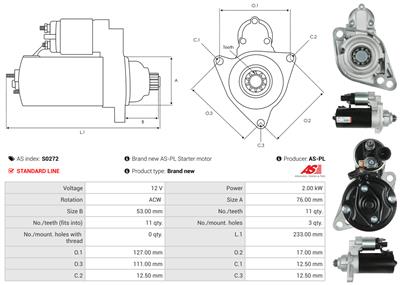 AS-PL S0272 EAN: 5901259453164.