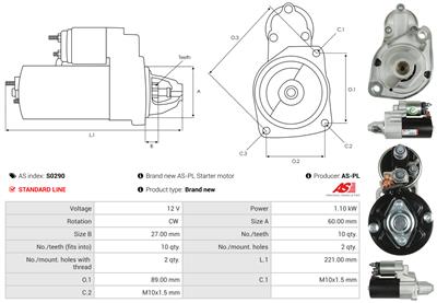 AS-PL S0290 EAN: 5901259457742.