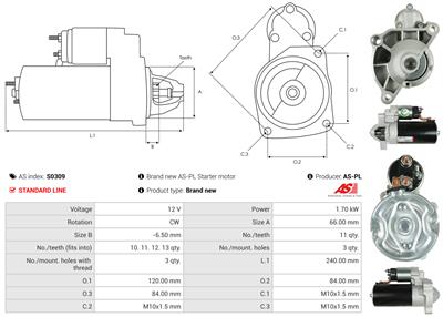 AS-PL S0309 EAN: 5901259461732.