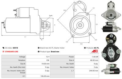 AS-PL S0318 EAN: 5901259464306.