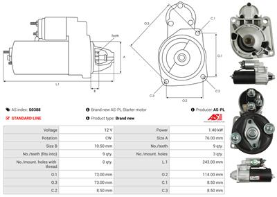 AS-PL S0388 EAN: 5901259468410.