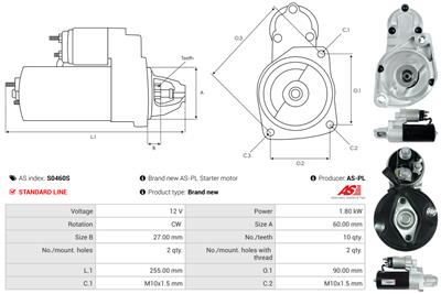 AS-PL S0460S EAN: 5902129043270.