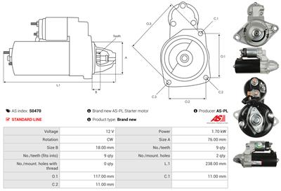 AS-PL S0470 EAN: 5901259480771.