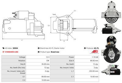 AS-PL S0504 EAN: 5902129004592.
