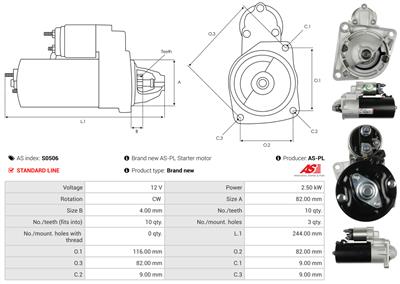 AS-PL S0506 EAN: 5902129006336.