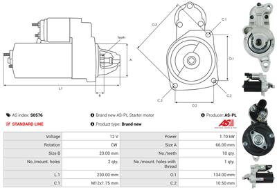 AS-PL S0576 EAN: 5902129028659.
