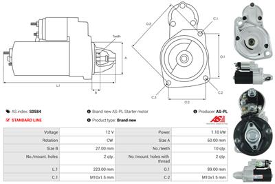 AS-PL S0584 EAN: 5902129028901.