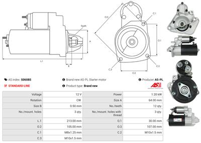 AS-PL S0608S EAN: 5902129043287.