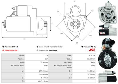 AS-PL S0647S EAN: 5902129065005.