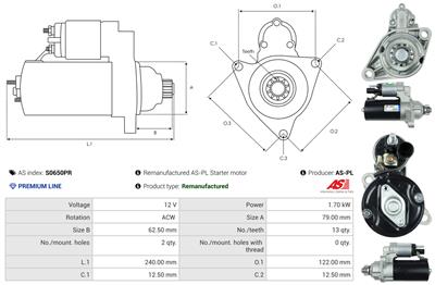 AS-PL S0650PR EAN: 5902129074168.