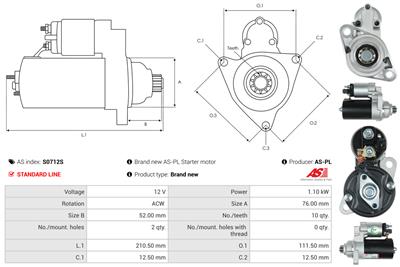 AS-PL S0712S EAN: 5902129104827.