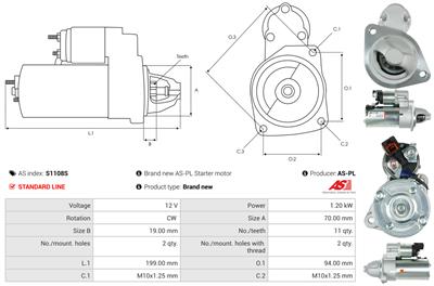 AS-PL S1108S EAN: 5902129118855.