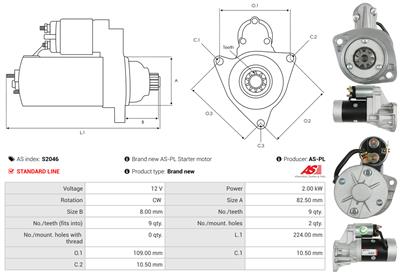 AS-PL S2046 EAN: 5901259480214.
