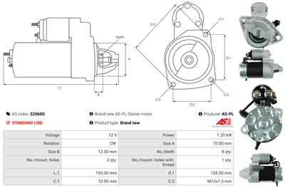 AS-PL S2068S EAN: 5902129048053.