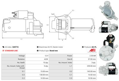 AS-PL S2071S EAN: 5902129057895.