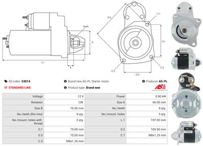 AS-PL S3014 EAN: 5901259421774.