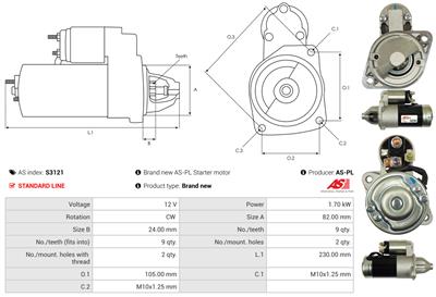 AS-PL S3121 EAN: 5901259496796.