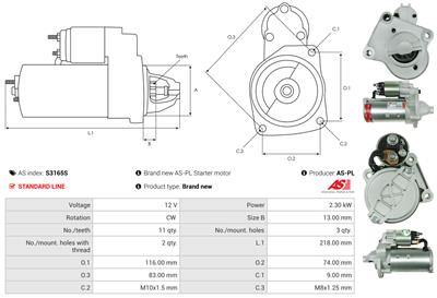 AS-PL S3165S EAN: 5902129078289.