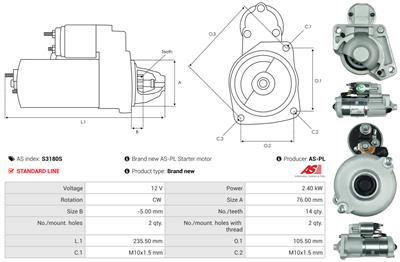 AS-PL S3180S EAN: 5902129097013.