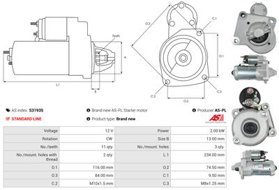 AS-PL S3193S EAN: 5902129106050.
