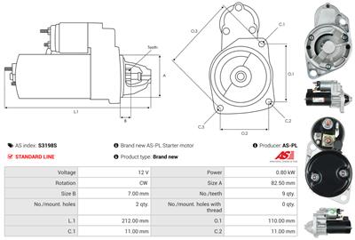 AS-PL S3198S EAN: 5902129106531.